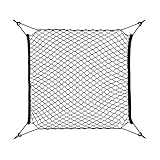 3. Das Gepäcknetz ist aus hochwertigem Nylon Material, große Abriebfestigkeit, starke dehnbar und flexibel Skalierbarkeit