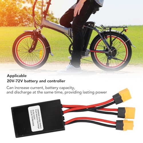 Module Parallèle XT60 Double Batterie Vélo Électrique 20V 72V Décharge 40A - 4