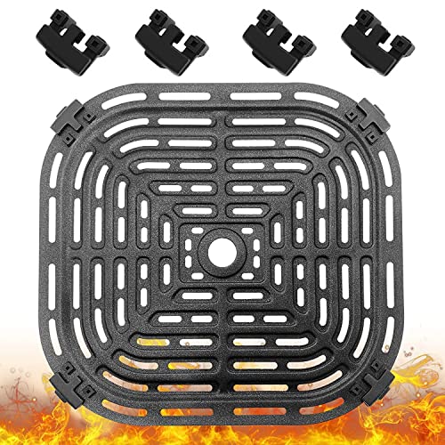ZYAMY 4pcs Air Fryer Replacement Rubber Feet for Bella Pro Series 8QT 4QT 6.3QT Air Fryers, Professional Air Fryer Silicone Rubber Bumpers