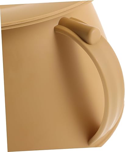 Miniatura 3 de Cabilock Tapa de olla de orina de cámara de plástico con cubo de orina para mujeres, orinal portátil para adultos