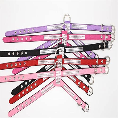 YINGNBH Lijn Hondenhalsband Verstelbare Pet Products huisdier Ketting Hond Harnas Lijn Quick Release Bling Strass 1 PC… - Image 7