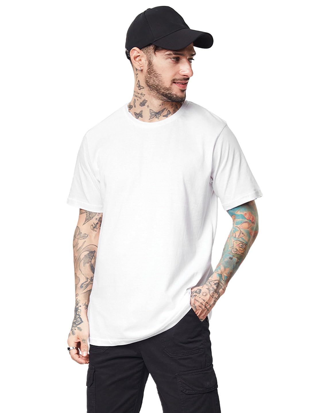 the souled store Men's Cotton Regular Fit T-Shirt-picture-31