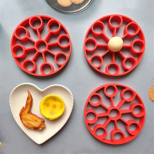 Support résistant à la chaleur à 9 trous pour sécuriser les repas d'étudiants