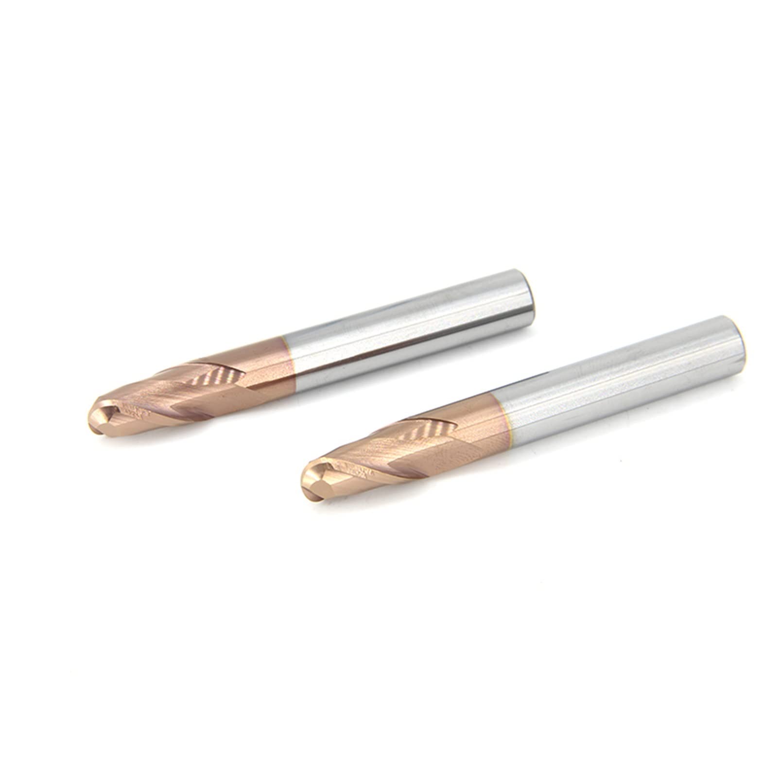 Generic R1.5mm 2 flety. HRC55. Ball Nose End Mill Narzędzie Węglik Tungsten CNC. Frezarka(5PCS)
