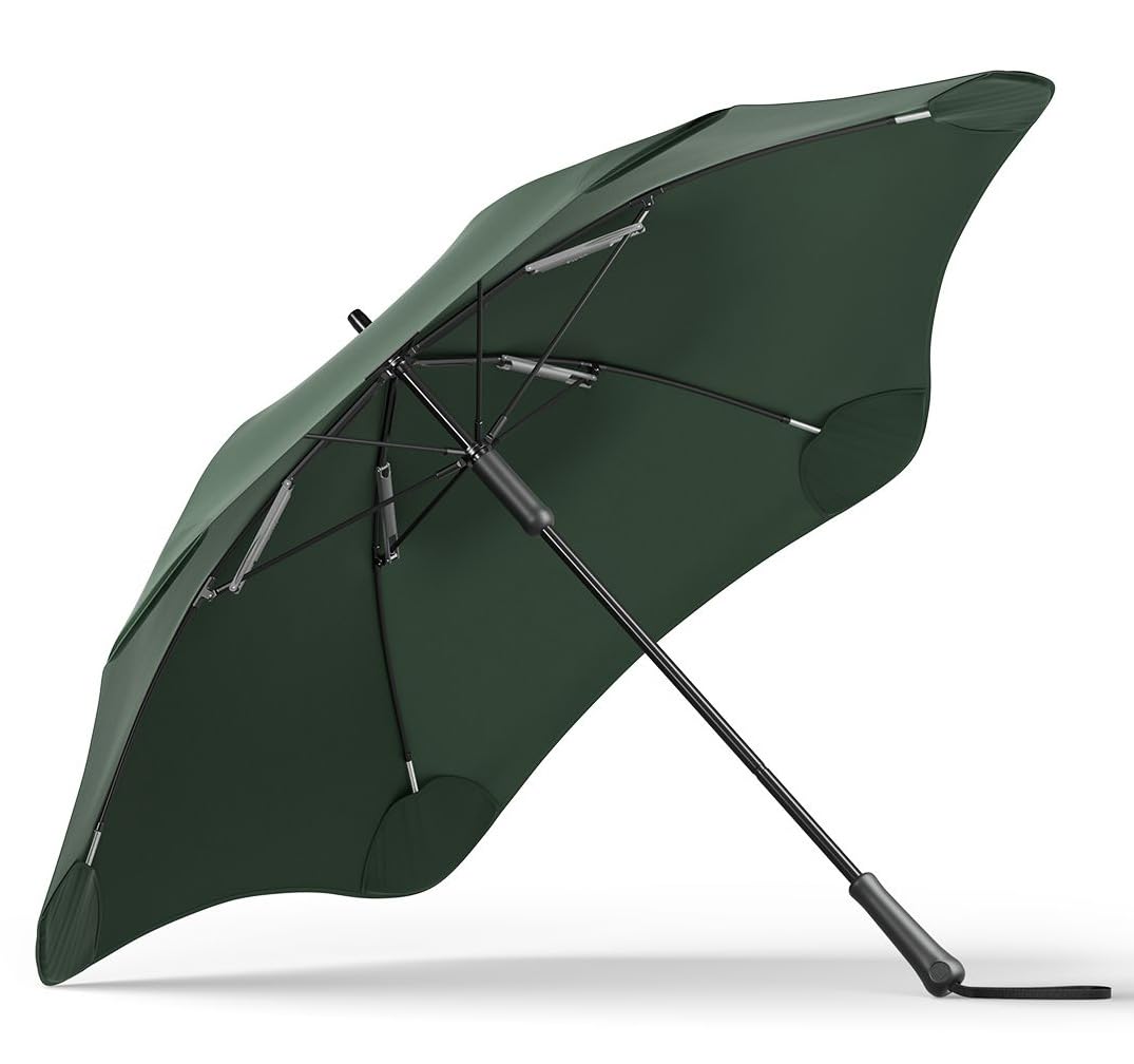 Blunt Forest Green Classic Stick Umbrella – 120Cm 47'' Wind Resistant Umbrella With Radial Tensioning System, Ideal For Commuting, Repairable & Durable, B-Corp Certified, Built To Last, 10 Color Options