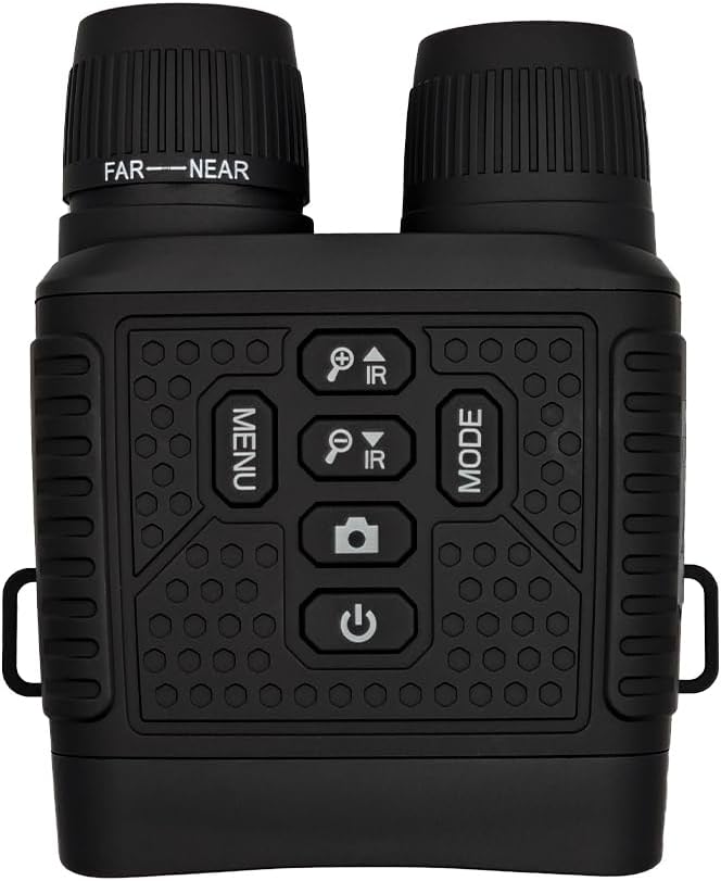 Night Vision Goggles Binoculars for Adults, 6X Digital Zoom, 3" Screen, Long Battery Life, Ideal for Hunting, Camping, and Security