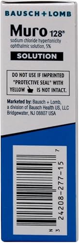 Miniatura 4 de Bausch & Lomb Muro 128 Solución 5% 0.5 fl oz (Paquete de 12)