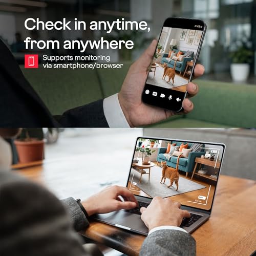 Image of Godrej 3MP Smart Wi-Fi CCTV Camera | EVE Pro 3 | | Night Vision | 360 View | AI Human Tracking | Motion Detection | Indoor Camera | 2-Way Talk | Up to 256GB SD Card Support | Alexa Support