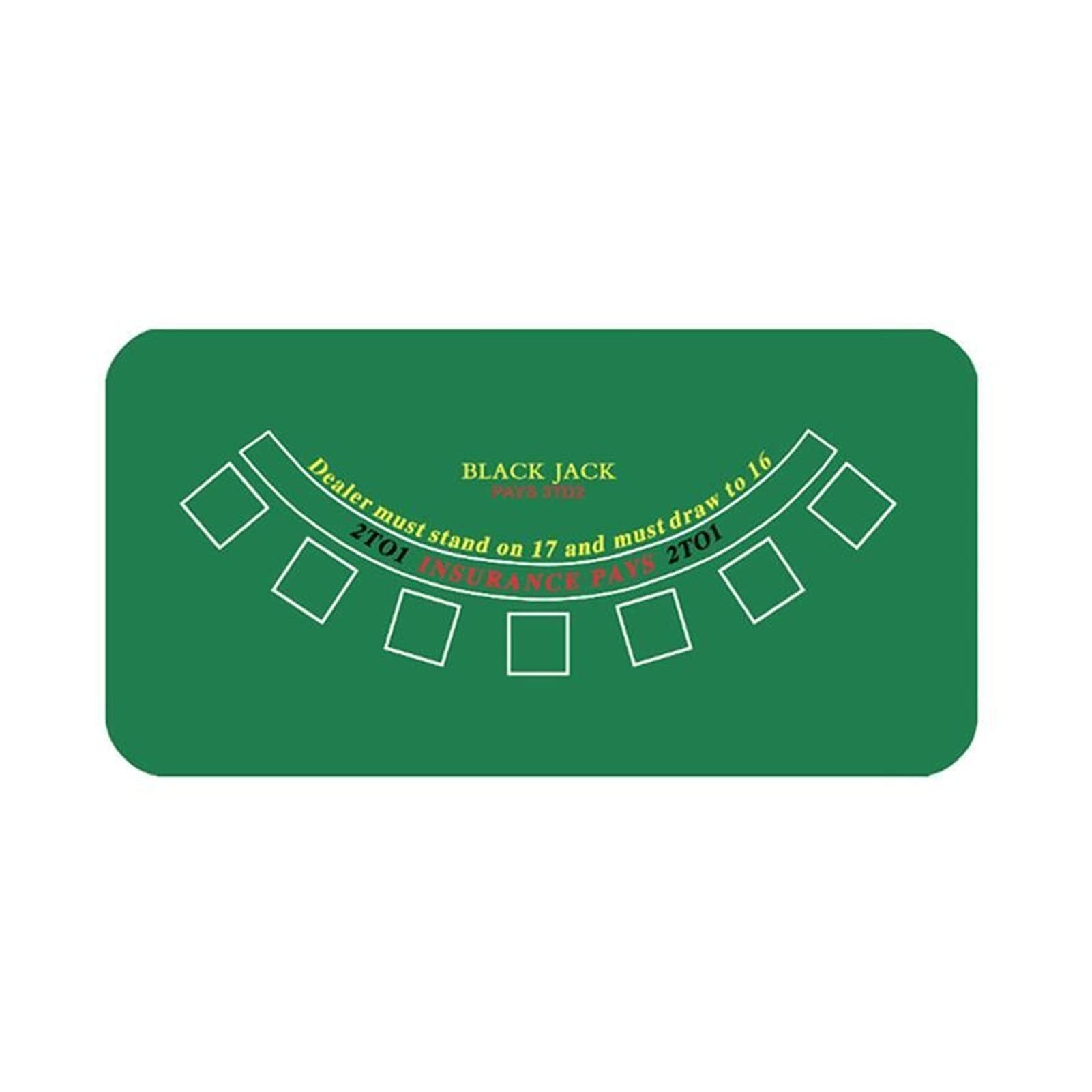 Nappe de poker pour table de salon idéale pour animer vos soirées de jeux de société
