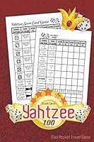 Algopix Similar Product 1 - Yahtzee Score Cards Mini Pocket Travel