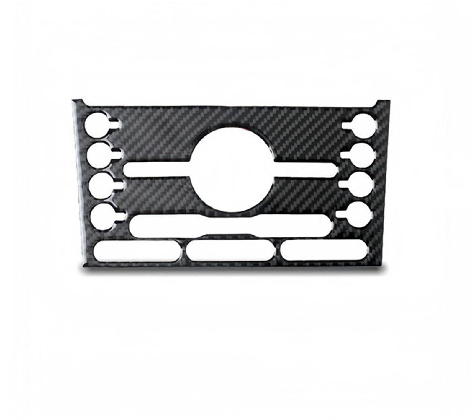 Zapora One Color Car Central Control Cd Button Panel Decoration Cover Trim Sticker For Ford For Explorer 2013-2019