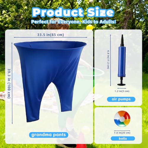 Image of Granny Pants Yard Game Set for Kids & Adults, 4 Player Outdoor Game