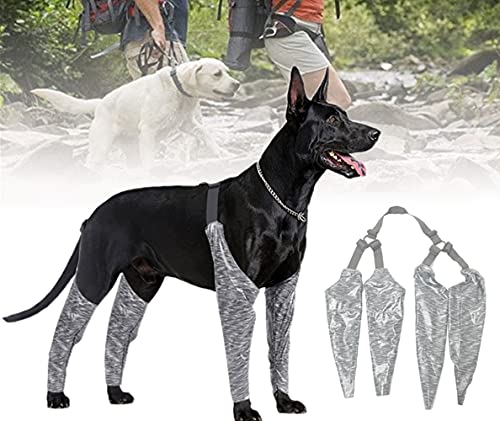 Hunde-Beinschlinge - wasserdichtes Beinhebe-Geschirr für den Ellenbogen schützt Wunden Heilung durch Arthritis zur Vermeidung von Verletzungen (L) Cover