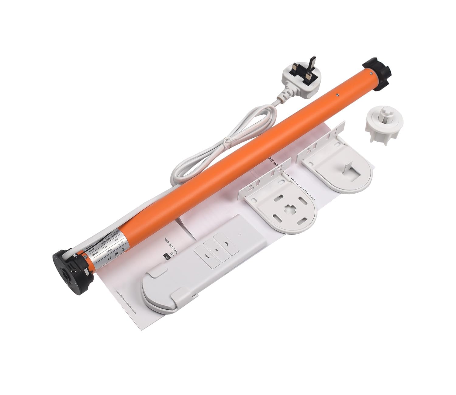 APP WIFI Roller Blinds Motor, 240V Alexa Smart Roller Shades Motor-Wired Controller Plug in Motorized Blinds