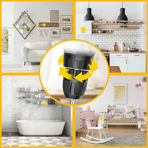 Equipment Werkzeug Wiederaufladbare Bohrmaschine Haushaltshand Elektrobohrmaschine Elektroschrauber Stufenloser… – Bild 3