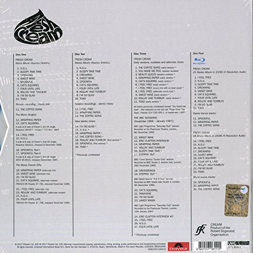 image for Polydor Fresh Cream (3 CD & 1 Blu-ray Audio)