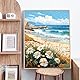 YALKIN Malen Nach Zahlen Erwachsene, Paint by Numbers Malen Nach Zahlen, DIY Landschaft mit Pinseln und Acrylfarben Handgemalt Ölgemälde Leinwand für Home Decor, Ohne Rahmen (40x50cm)