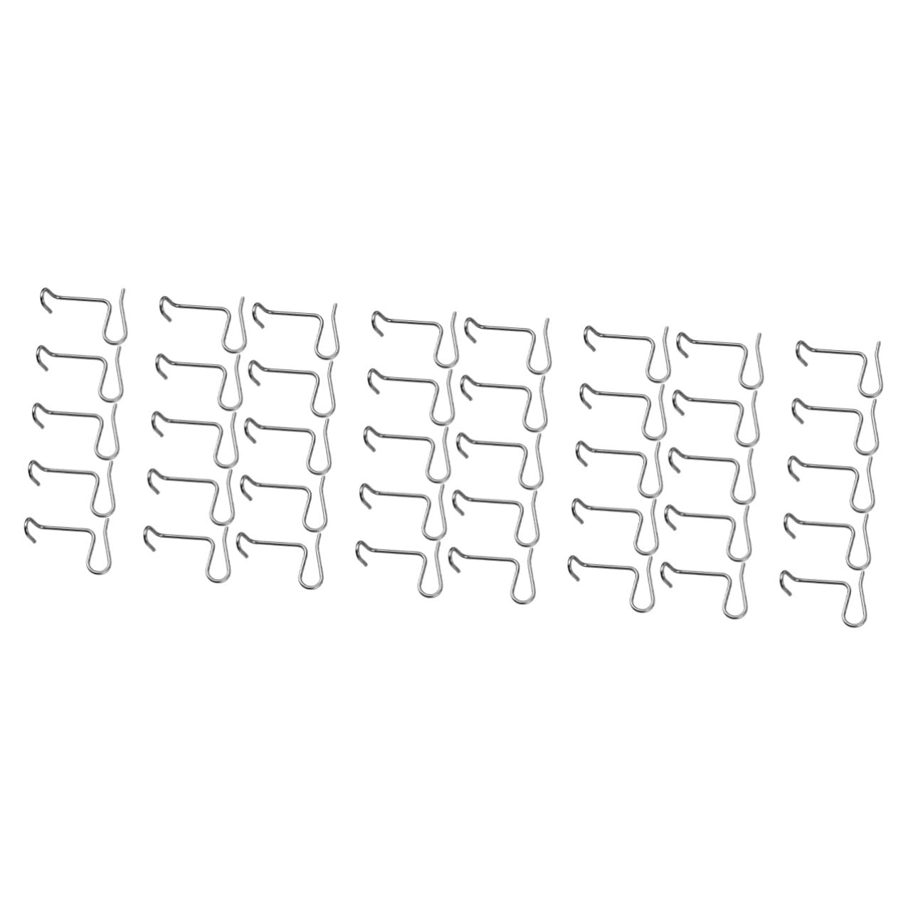Sosoport 40pezzi Tenditore Per Recinzione Inossidabile Per Manutenzione Veloce Di Fili Di Recinzione Strumento Per Riparazione e Tensione Rete Flessibile Affidabile e Durevole Per Tutti
