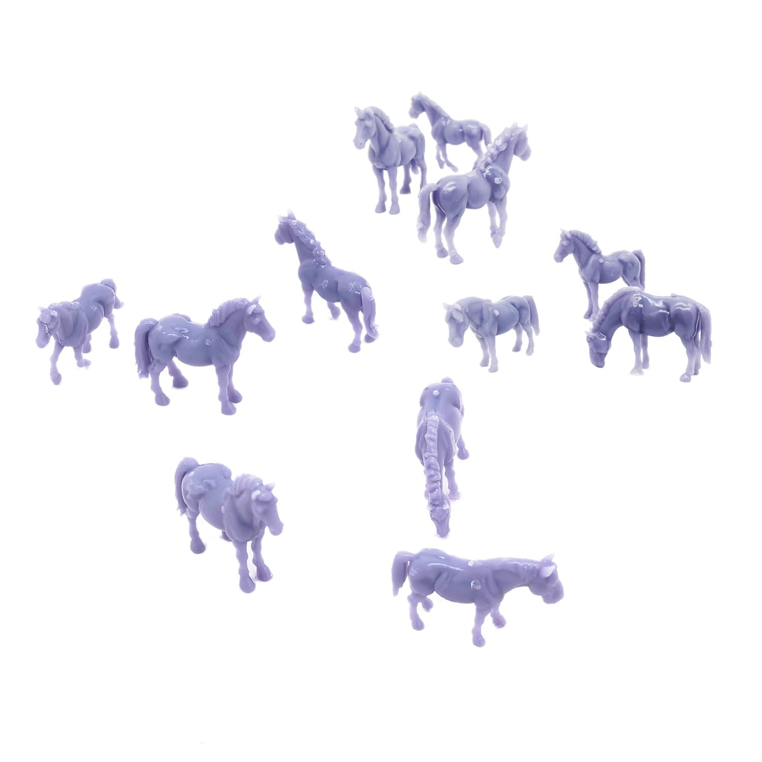 Outland Models Miniatures Horse Figure Set 1:87 HO Scale