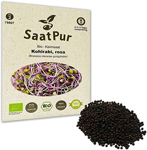 BIO Linsen Keimsprossen Grün - Sprossensaat Für Microgreens Von SaatPur 75g