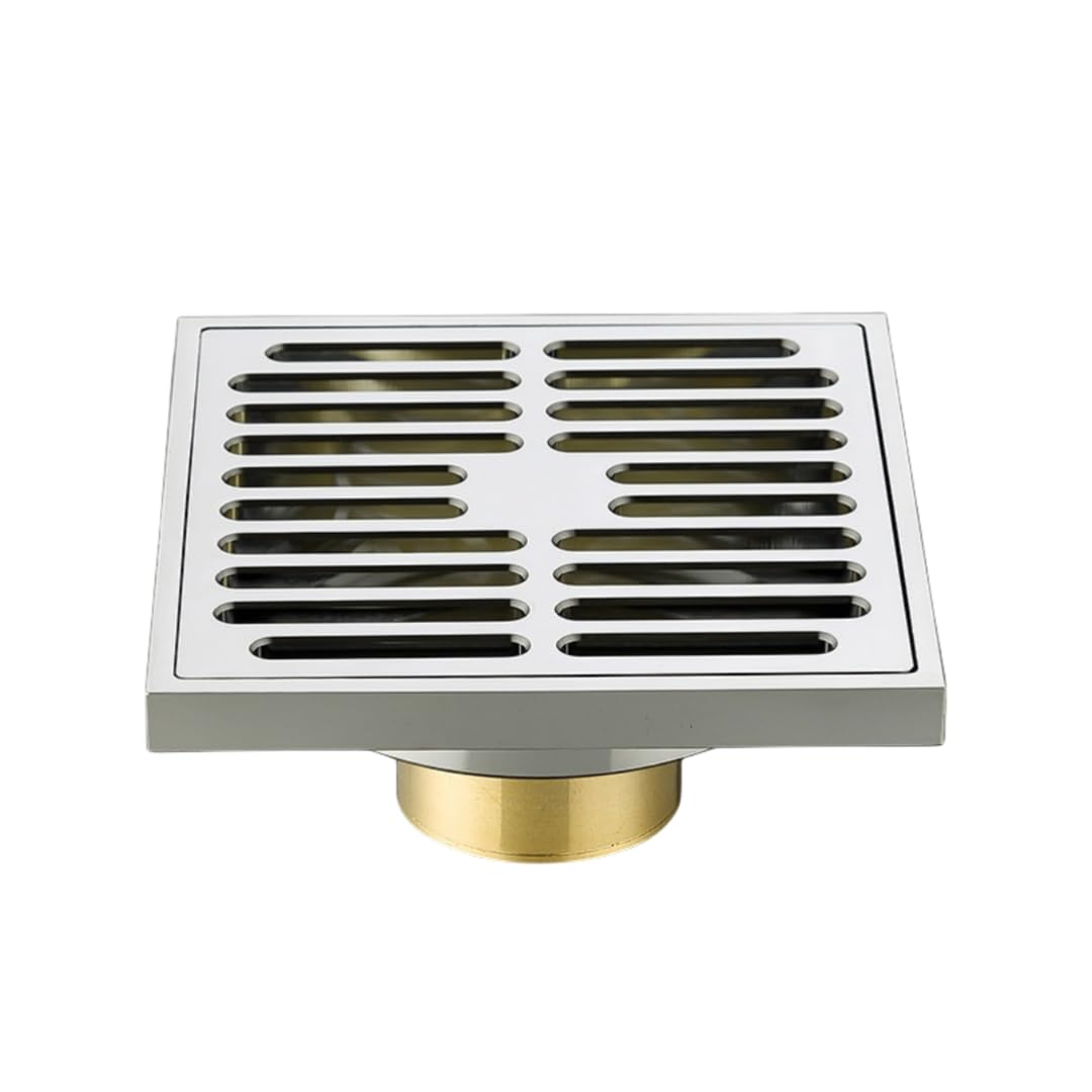 Desagüe de Suelo, Drenaje Anti Bloqueo Totalmente De Cobre Desagüe Piso 10 *(Copper Selfsealing)