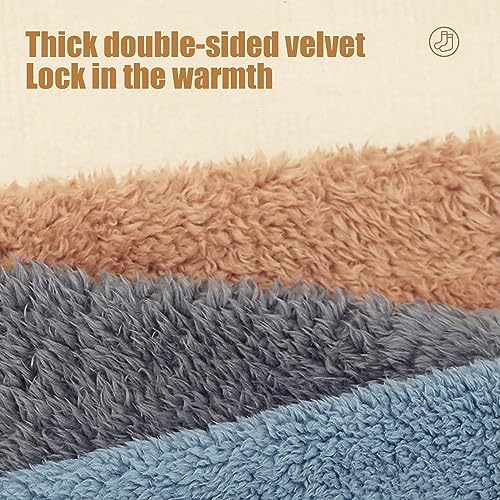 SnugglePaws Sock Slippers, Sock Slippers for Women, Warm Over Knee Fuzzy Socks4