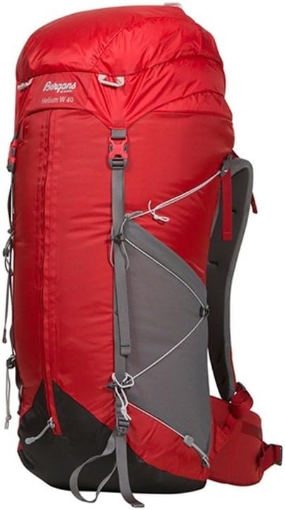 Bergans Helium 40L Pack - Women's Red / Solid Grey 40L