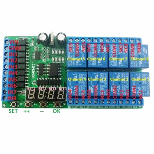 Relais temporisé 12V multifonction pour stopper les pannes de commutation de circuits