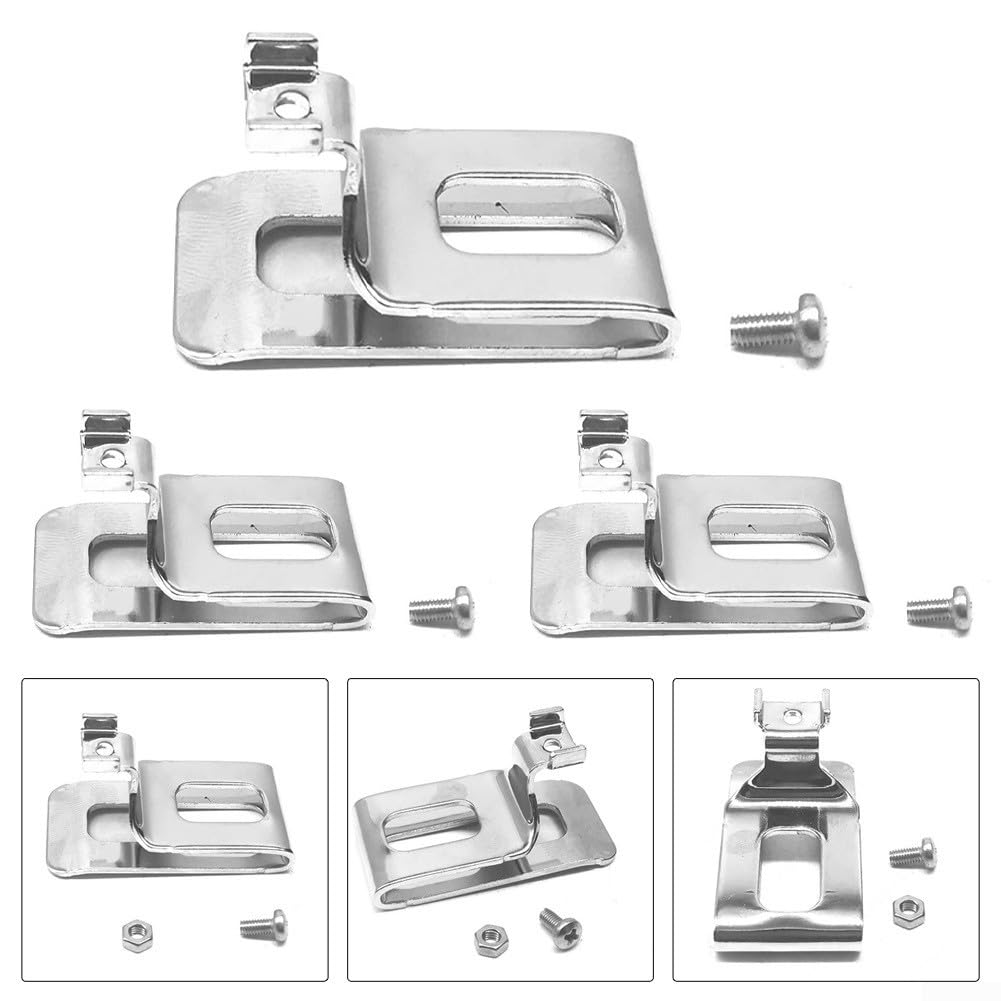 3 ganci di ricambio per cintura con viti per WORX 20 V modelli WU268 WU278 WU279 compatibili trapano avvitatore e accessori per chiavi
