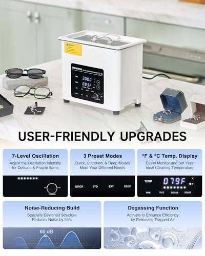Creworks DUC-S003 3L Digital Ultrasonic Cleaner thumb #2