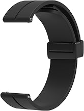 Annymall Watch Band Universal 20mm 22mm, Silicone, Waterproof Watch Strap, 20mm 22mm Watch Replacement Strap, Watch Belt, Watch Band, Infinite Length Adjustment, Breathable, Sweat-proof, Lightweight