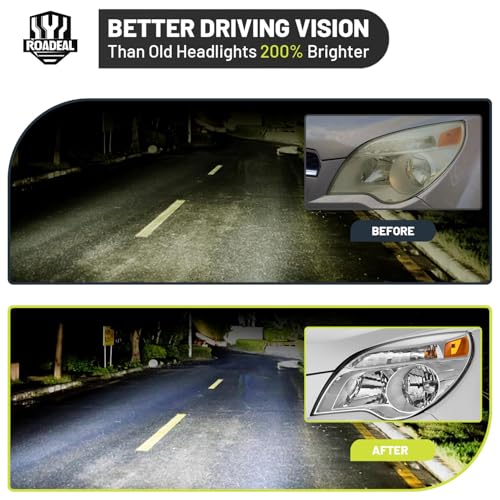 Image of Headlights for 2010-2015 Chevy Equinox LS /LT Model | Halogen Headlamp Replacement with High Low Beam Bulbs, Chrome Housing, Driver & Passenger Side