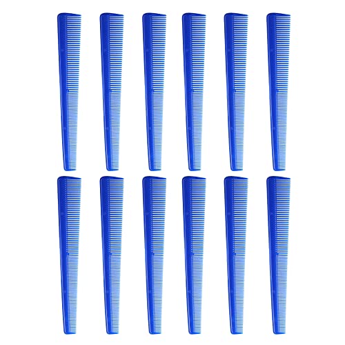 Set de 12 peines profesionales para corte y estilo miniatura 1
