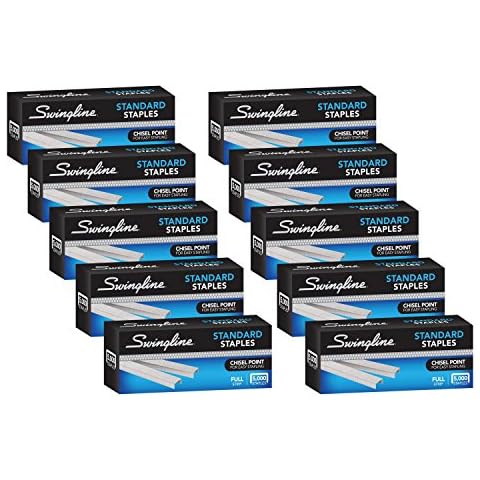 Swingline Standard Staples, 10 Pack (35111) Cover
