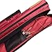 ZooBoo Taichi Sword Bag - Martial Arts Weapon Shoulder Bag Chinese Kung Fu Sword Case for Single & Double Bladed Swords(Black, Double Layer)