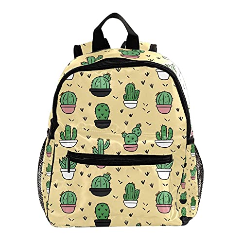 Sac à dos enfants dessin animé cactus 30,5 cm petit sac d'école mixte