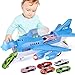 LQZCXMF Aeroplani Giocattolo per Bambini Musica Oversize Tirare Indietro Aerei Traccia Simulazione Immagazzinamento Aereo di Linea con Auto Giocattoli Educativi per La Prima Infanzia 2-10 Anni Regalo