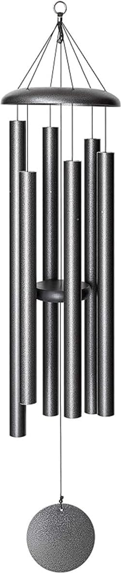 Corinthian Bells 44" Aluminum Wind Chimes - Premium Wind Chime to Create a Zen Atmosphere - Wind Chime Suitable for Outdoor, Garden, Patio, Backyard, Garden Decoration with Decor Gift (Pulm)
