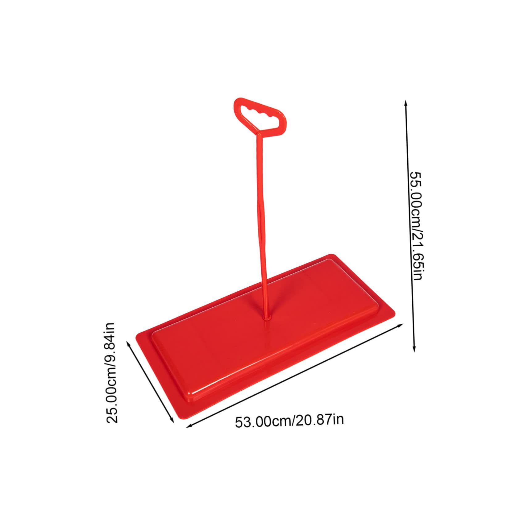 Unomor Squat Toilet Cover Board Plastic Lid for Bathroom Toilets Easy to Install and for Squat Toilets