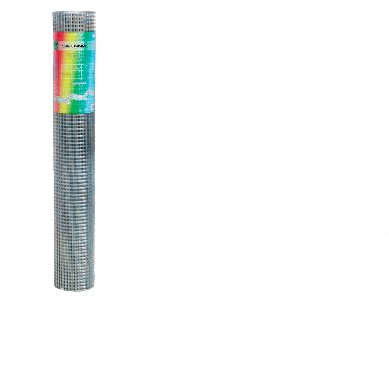 SATURNIA Malla Electrosoldada Galvanizada 50x25 / 2,00/100 cm. GA Rollo 25 metros