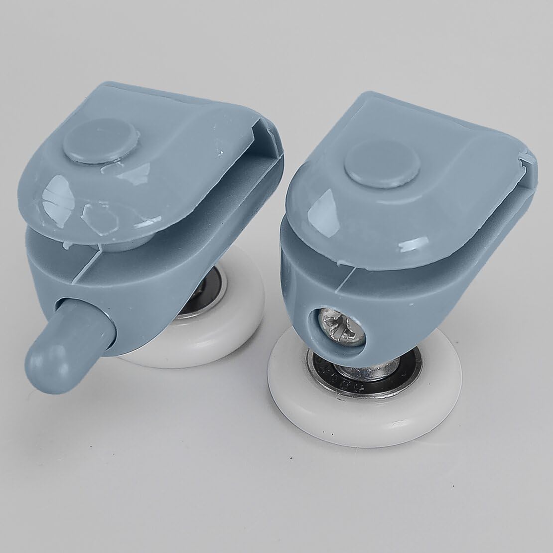 ciciTree 2pcs 25mm Single Shower Screen Door Rollers Runners Wheels Pulleys