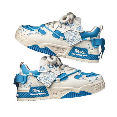 Mens Fashion Sneakers Chunky Chic Streetwear Casual Walking Shoes 678