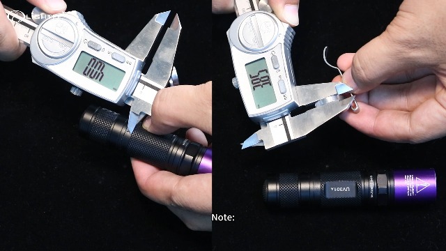 LIGHTFE B102 Flashlight Clip for 21-23mm Diameter, 7-7.4mm Slot