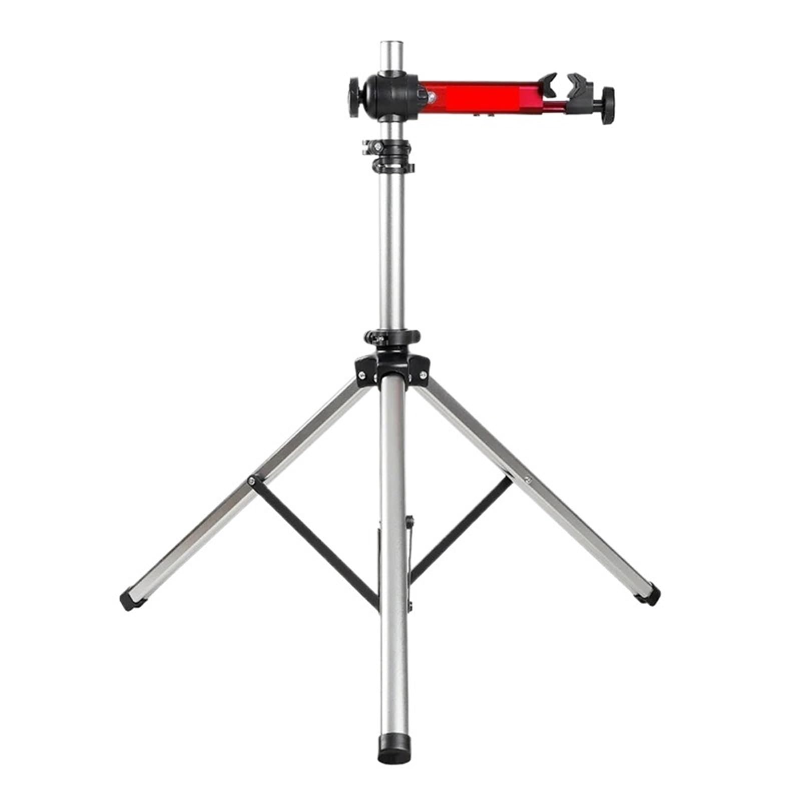 Soporte para el mantenimiento de bicicletas Soporte de reparación bicicletas aleación aluminio, herramientas profesionales , plegables y ajustables(Stand with tray)