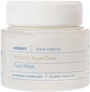 KORRES Hydra-Biome Probiotic Greek Yogurt Mask, 3.38 Fl oz