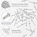 WORKPRO 500pcs Aluminum Blind Rivets & 3/16