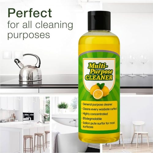 Image of All-Purpose Lemon Cleaner - Natural Citrus Power for Clean Surfaces, Multipurpose Lemon Cleaner (4)