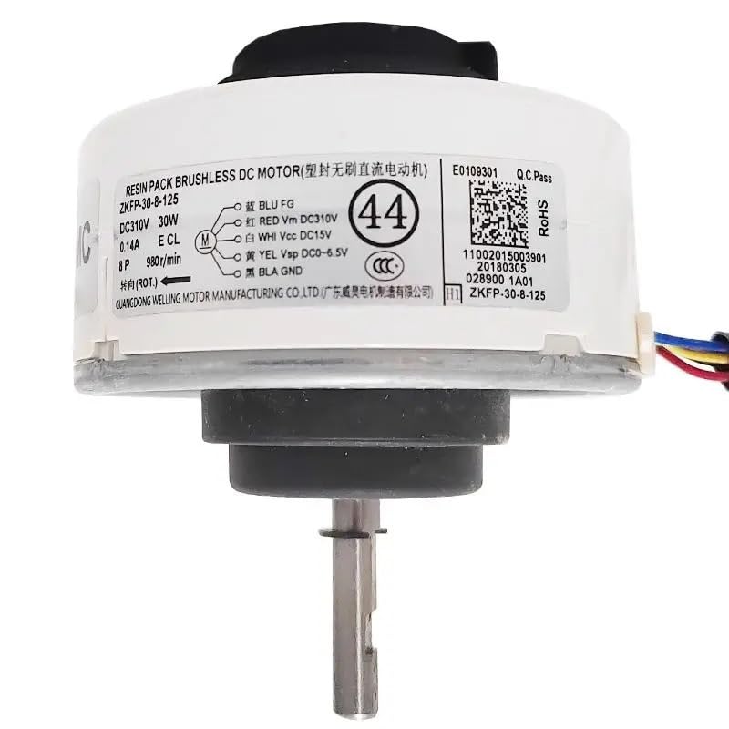 Einrichtungsgegenstände Für Inverter-Klimaanlage Innengerät ZKFP-30-8-125 DC310V 30W DC-Lüfter Bürstenloser Motor Konditionierungsteile