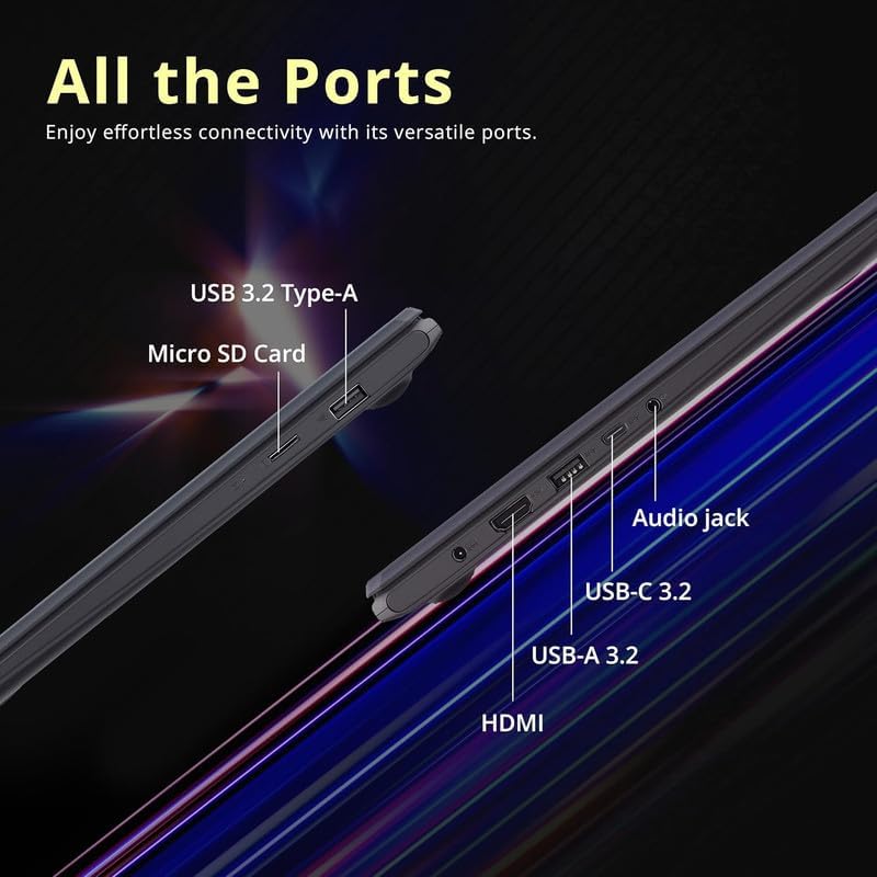 ASUS Vivobook Ultrathin Go Laptop 2024Newest, 14'' FHD Display, Dual-Core Intel Celeron N4500 (Upto 2.80GHz), 4GB RAM, 128GB (64GB eMMC+64GB SD), Webcam, Long Battery, Windows 11S +MarxsolAccessory - Image 5