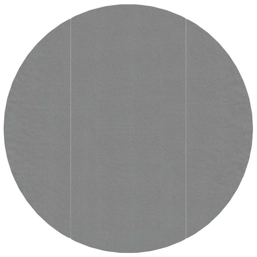 Bâche de Piscine Gris Clair Ø366 cm géotextile Polyester Bâches de piscines & Tapis de Sol Gris,94225
